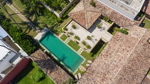 Cloisters Villa Drone pictures