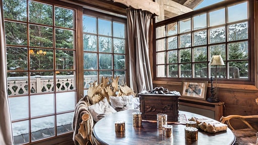 Chalet Colorado Dining area