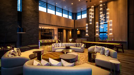 Corniche Hirafu Chalet Living room