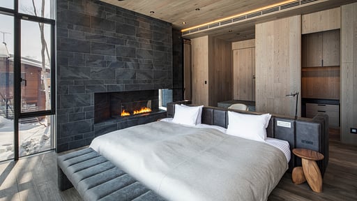 Corniche Hirafu Chalet Bedroom 1