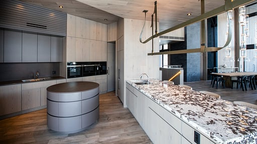 Corniche Hirafu Chalet Kitchen