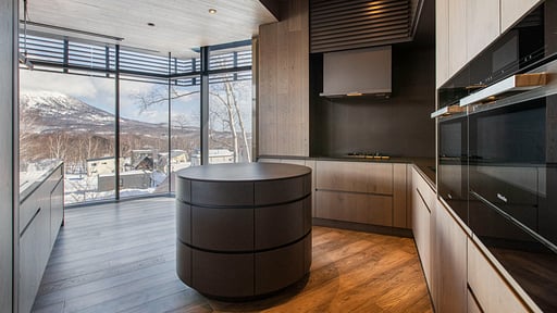 Corniche Hirafu Chalet Kitchen