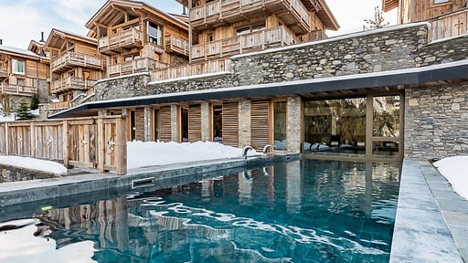 Courchevel Belvédère Grand Residence Five Schwimmbad