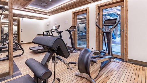 Courchevel Belvédère Grand Residence Four Gym