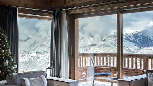 Courchevel Belvédère Prestige Residence Four Living room