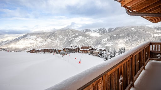 Courchevel Belvédère Prestige Residence Four Terrace/Veranda