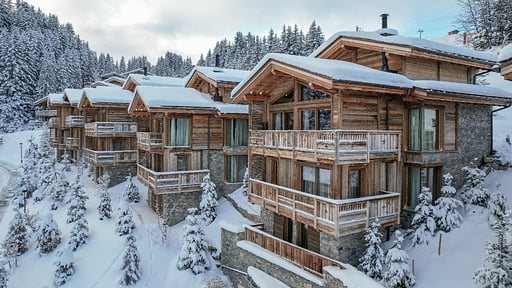 Courchevel Belvédère Signature Residence Four Drohnen-Bilder