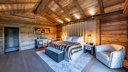 Crans Montana Chalet One Chambre 4