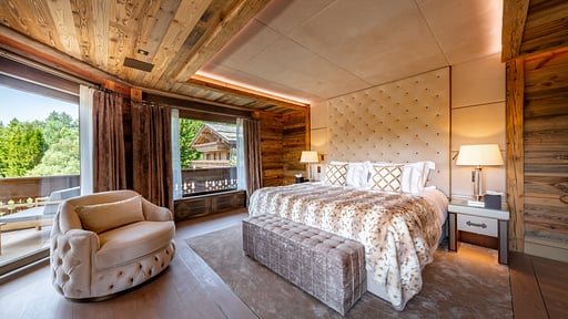 Crans Montana Chalet One Chambre 3