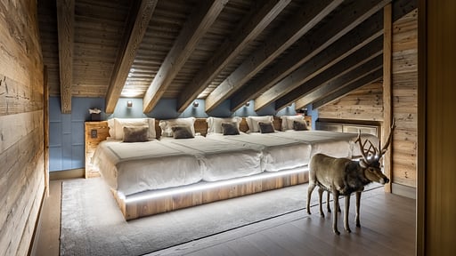Crans Montana Chalet One Chambre 10