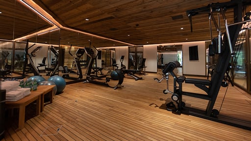 Crans Montana Chalet One Salle de gym