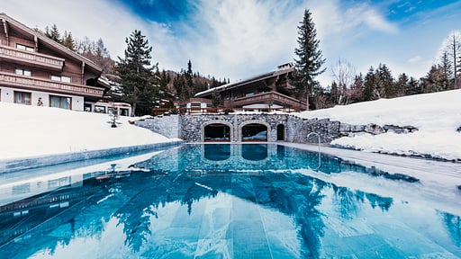 Crans Montana Chalet One Piscine