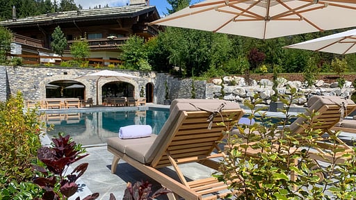 Crans Montana Chalet One Piscine