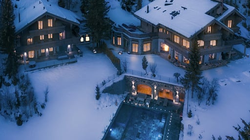 Crans Montana Chalet One Piscine