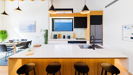 Credence Chalets Kitchen