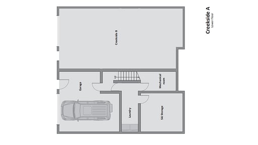 Creekside A Floor plan