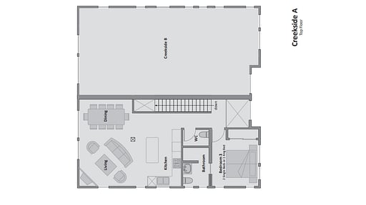 Creekside A Floor plan