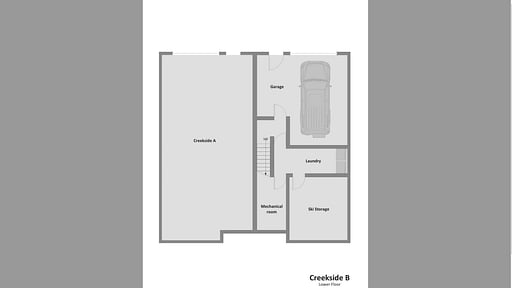 Creekside B Floor plan