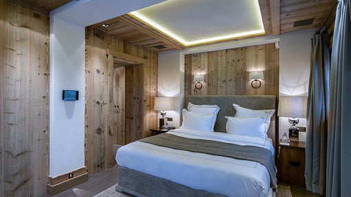 Chalet Cryst'Aile Schlafzimmer 1