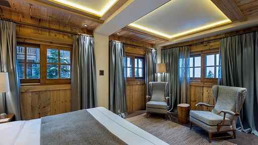 Chalet Cryst'Aile Schlafzimmer 1