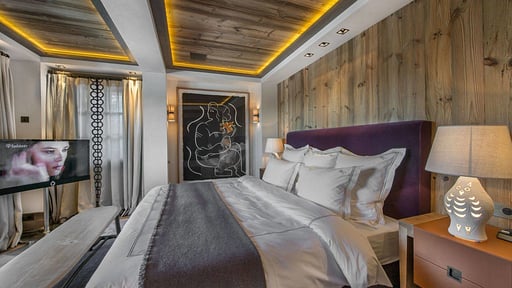 Chalet Cryst'Aile Schlafzimmer 3