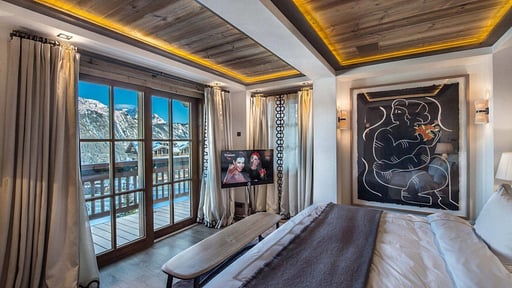 Chalet Cryst'Aile Schlafzimmer 3