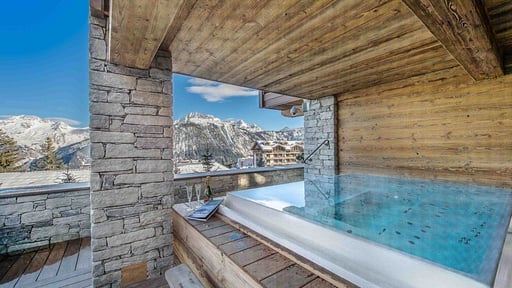 Chalet Cryst'Aile Sprudelbad