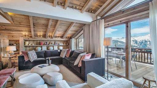 Chalet Cryst'Aile Wohnbereich 