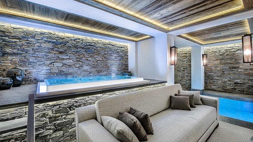 Chalet Cryst'Aile Wohnbereich 