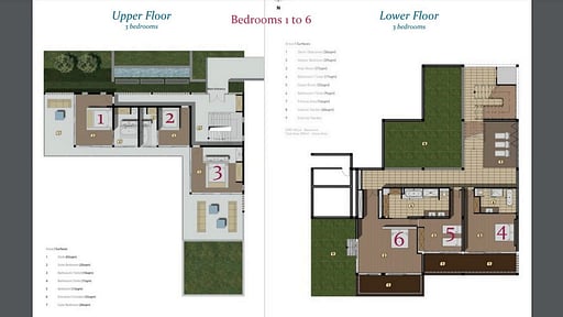 Crystal Blue Villa Floor plan