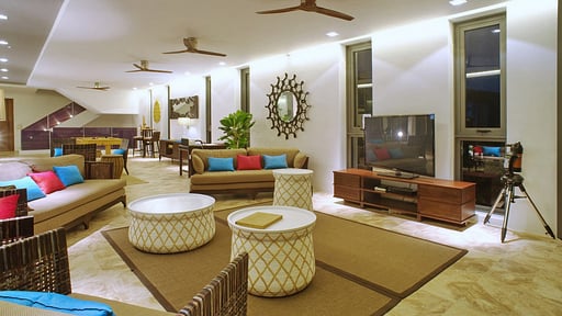 Crystal Blue Villa Living room