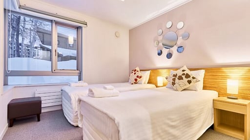 Deep Tracks One Bedroom Condo Bedroom 