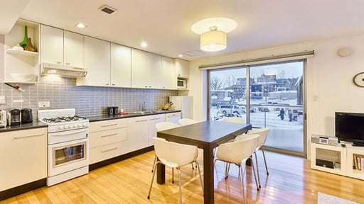 Deep Tracks One Bedroom Condo Kitchen