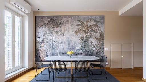 Deimonti Apartment Dining area