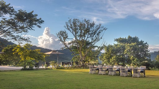 Dendrobium House Dining area