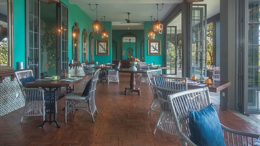 Dendrobium House Dining area