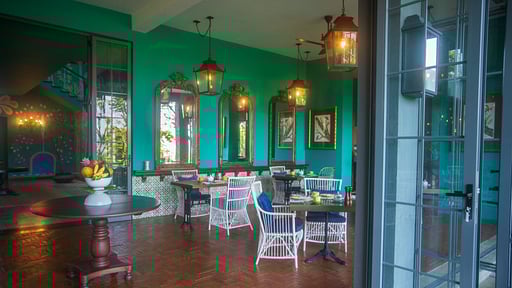 Dendrobium House Dining area