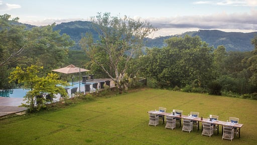 Dendrobium House Dining area