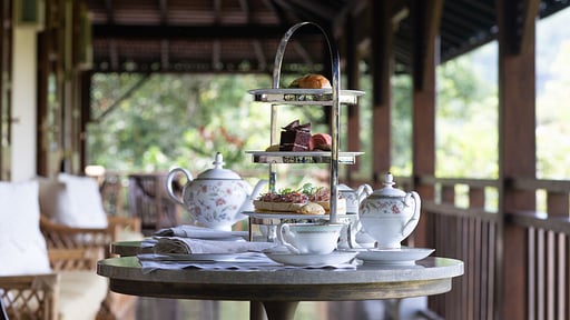 Dendrobium House Dining area