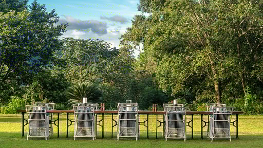 Dendrobium House Dining area