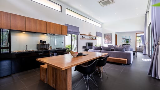 Designer Villa Dining area