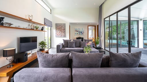 Designer Villa Living room