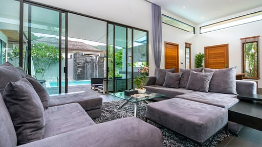 Designer Villa Living room