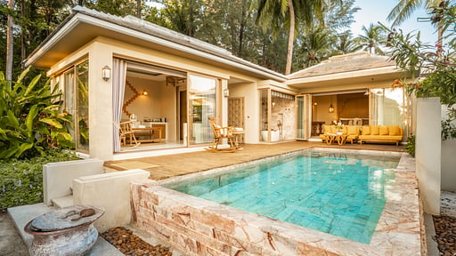 Devasom Beach Villa Schwimmbad