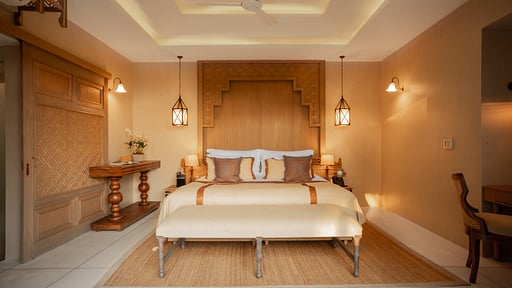 Devasom Beach Villa Schlafzimmer 1