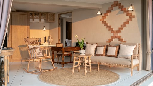 Devasom Beachfront Villa Two Living room