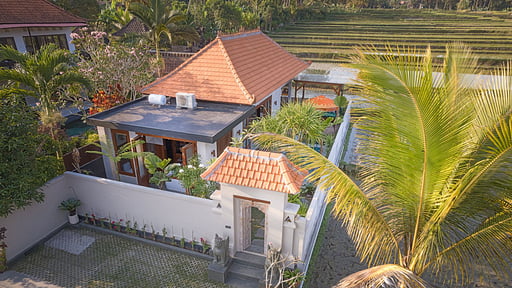 Dijero at Umah Bali Villa Drone pictures
