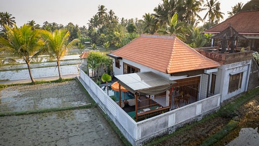 Dijero at Umah Bali Villa Drone pictures