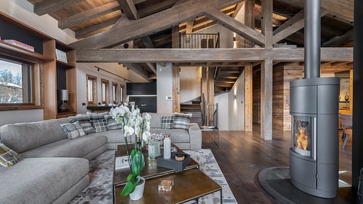Chalet Divinity Living room