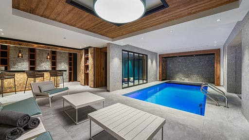 Chalet Divinity Swimming pool